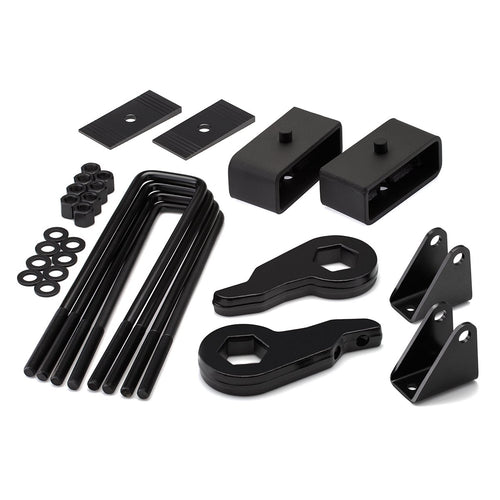 1988 - 1999 GMC K Series 4WD Full Lift Kit with Shock Extender Brackets + Shims