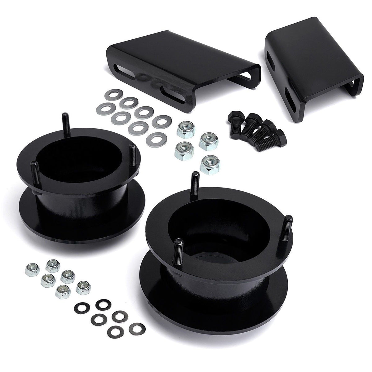 2003-2008 Dodge Ram 1500 4WD Mega Cab Front Lift Kit with Sway Bar Drop Bracket