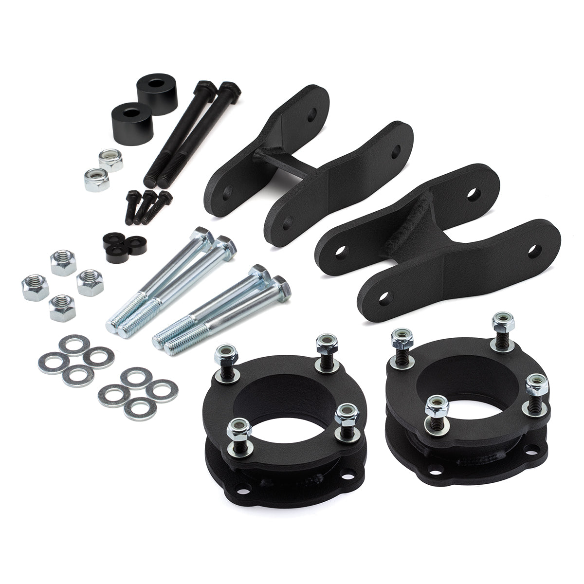 2007 - 2020 TOYOTA TUNDRA Full Front Spacers + Rear Steel Shackle Lift Kit Diff Drop