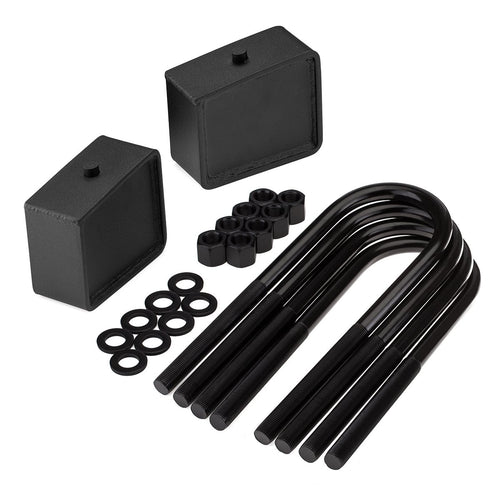 Rear Lift Kit 2002-2008 Dodge Ram 1500 4.5" Tall Blocks + U-Bolts 2WD