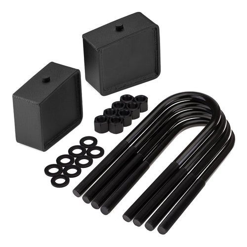 Rear Leveling Lift Kit 1997-2003 Ford F-150 4.5" Tall Lift Blocks + U-Bolts