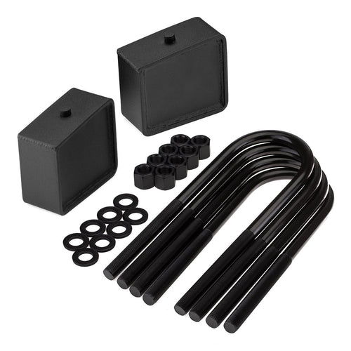 Rear Lift Kit 2002-2008 Dodge Ram 1500 4.5" Tall Blocks + U-Bolts 2WD
