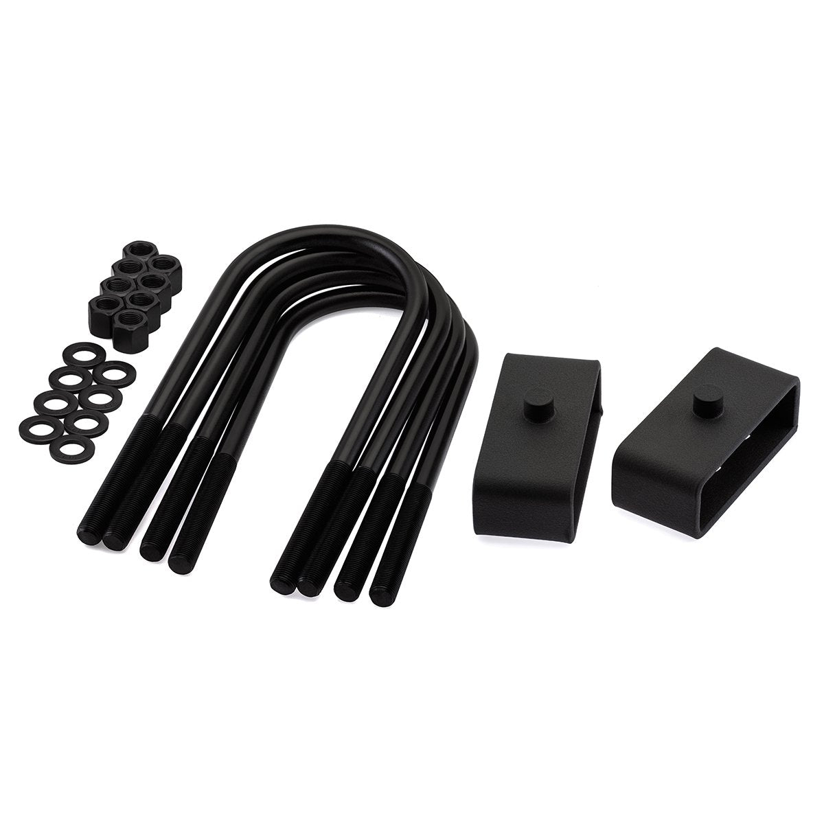 Steel Rear Blocks + U-Bolts Lift Kit 2003-2013 Dodge Ram 2500 Non-overloads