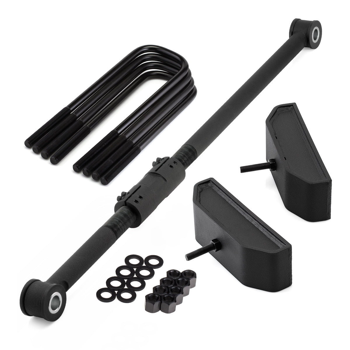 2000-2004 Ford Excursion 4WD Front Lift Kit with Adjustable Track Bar