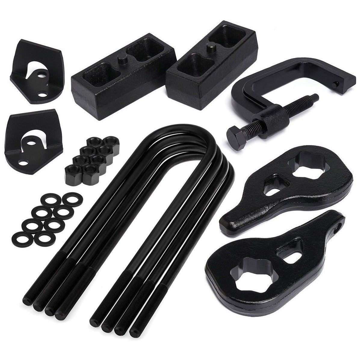 2002-2005 Dodge Ram 1500 Full Lift Kit with Shock Extensions and Torsion Key Unloading/Removal Tool
