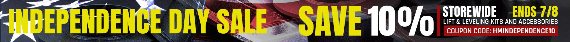 Heavy Metal Suspensions 2024 4th of July Day Sale