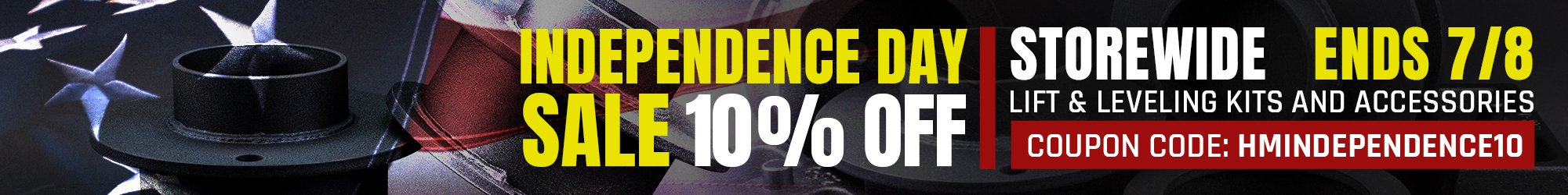 Heavy Metal Suspensions 2024 4th of July Day Sale