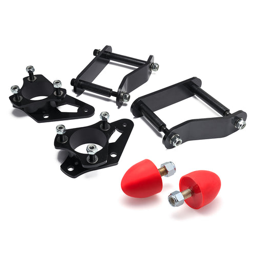 2005-2023 Nissan Frontier 2WD 4WD Full Lift Shackle Kit with Bump Stops