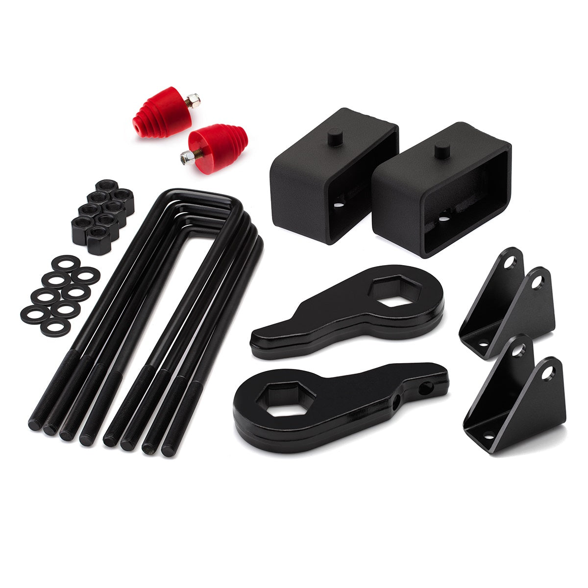 2000-2010 Chevy Silverado 2500HD Full Lift Kit with Bump Stops and Shock Extender Brackets