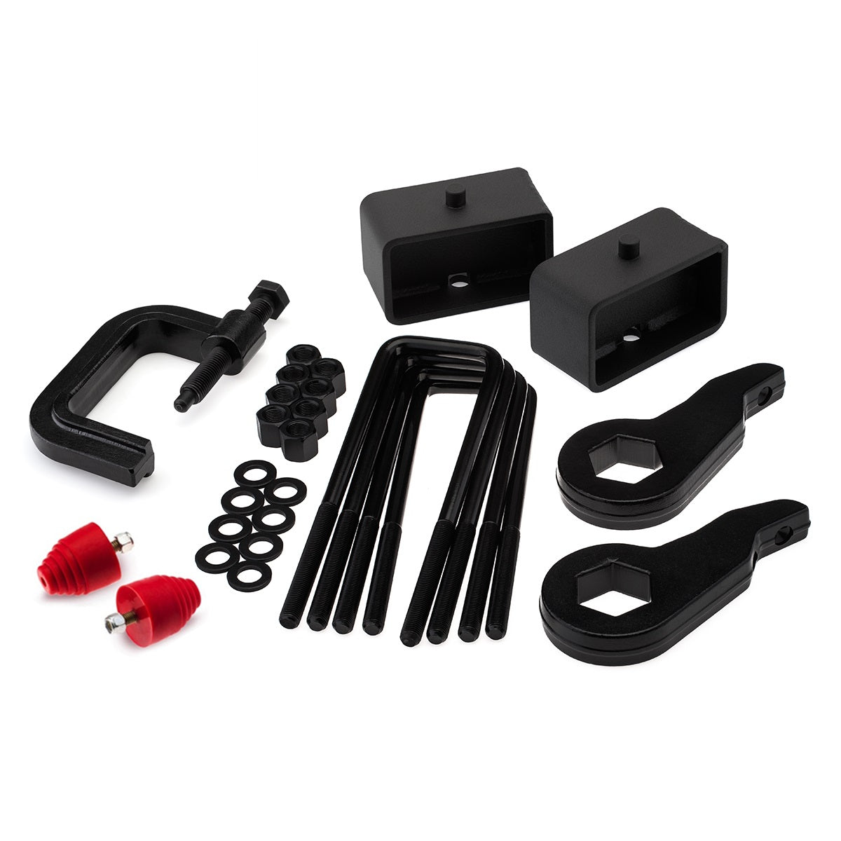 1999-2007 Chevy Silverado 1500 4WD Full Lift Kit with Bump Stops and Torsion Key Unloading/Removal Tool