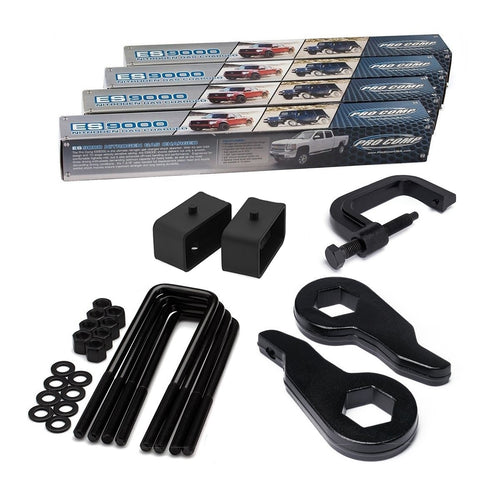 2001-2006 Chevy Avalanche Full Lift Kit with Extended Shocks and Torsion Key Unloading/Removal Tool