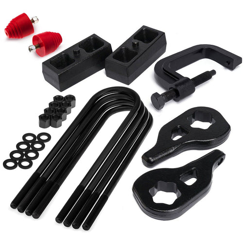 2002-2005 Dodge Ram 1500 Full Lift Kit with Bump Stops and Torsion Key Unloading/Removal Tool