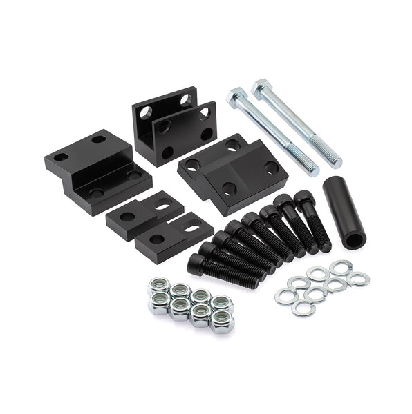 20052011 Dodge Dakota (4WD) Differential Drop Kit Steel Brackets